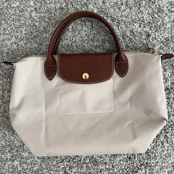 Longchamp Handbags - Small Le Pliage Original Top Handle Bag